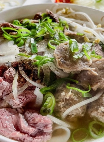 Phở Bắp Tái Chín