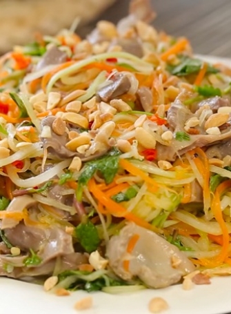 Bộ Lòng Gà Trộn Gỏi