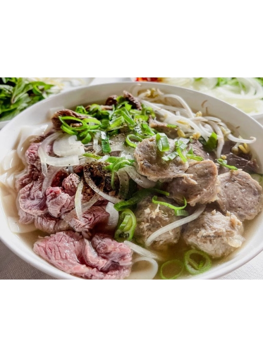 Phở Bắp Tái Chín