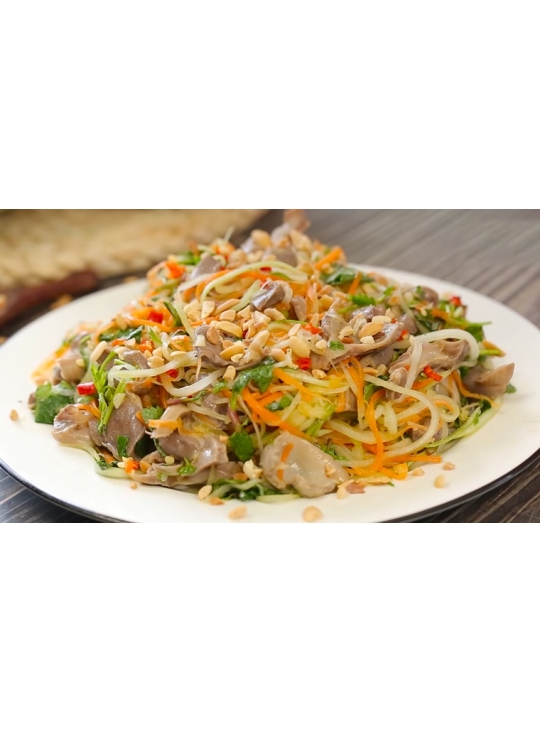 Bộ Lòng Gà Trộn Gỏi